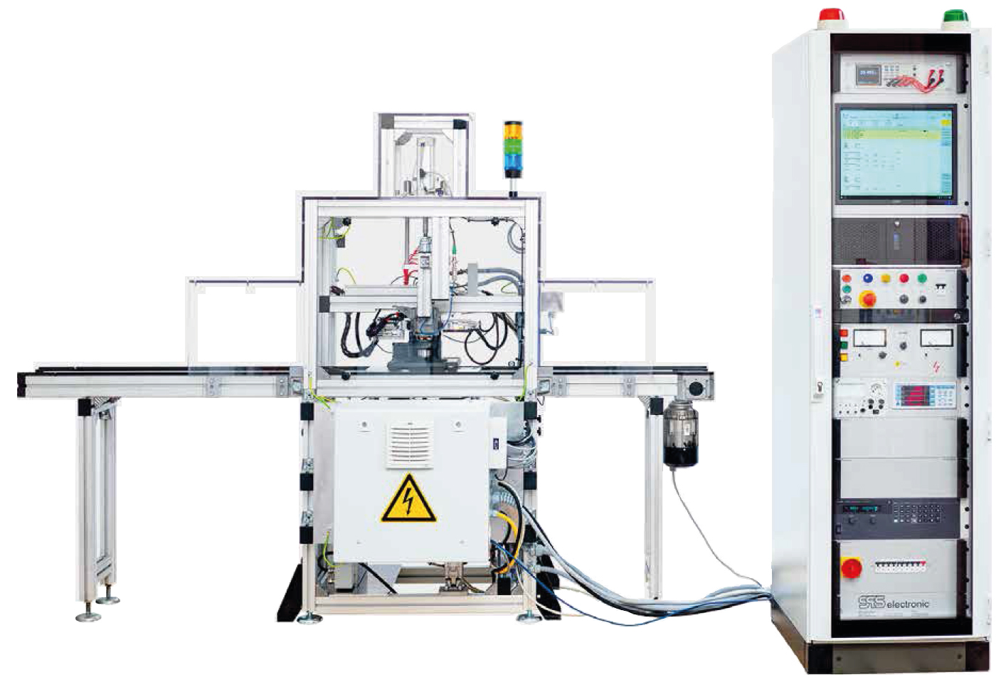 Test system for washing machine motor